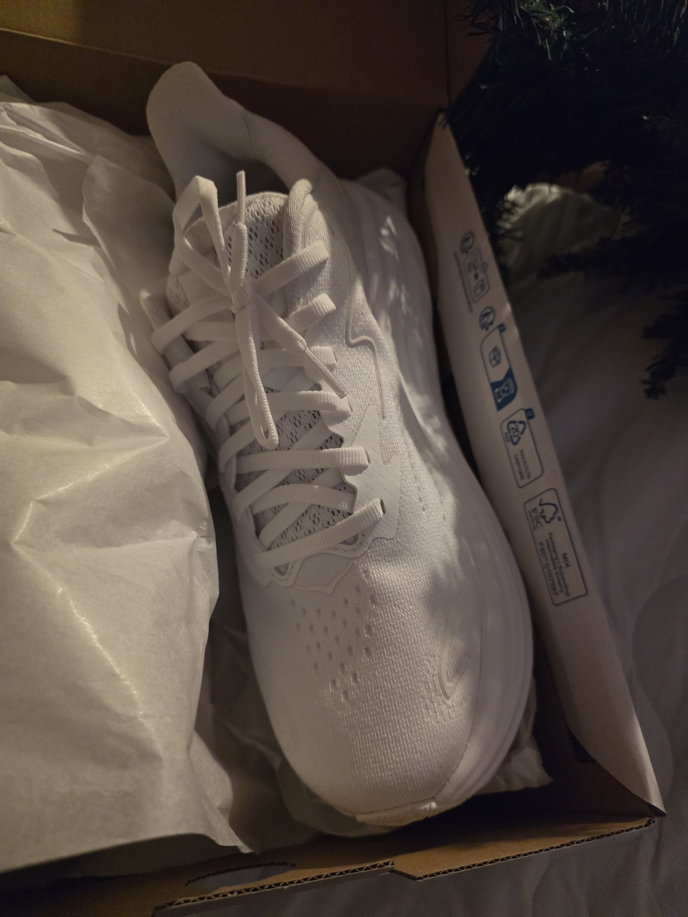 Hoka One One White Women's Running Shoe